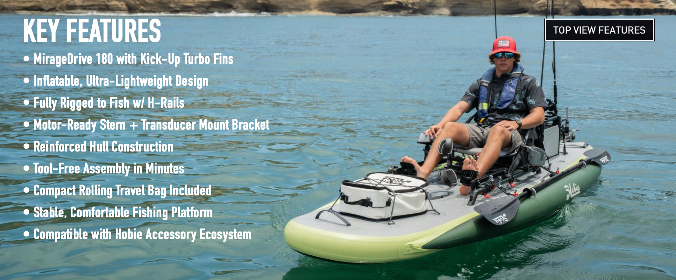 Mirage iTrek Angler 12 Features