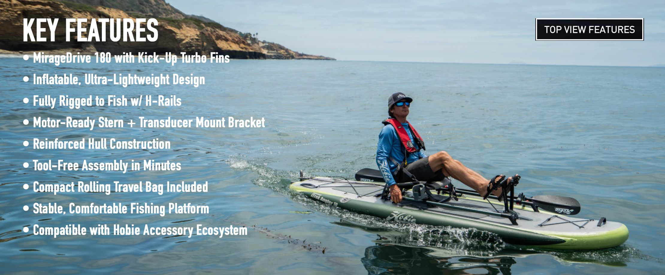 Mirage iTrek Angler 10 Features