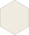 a white square with a black background