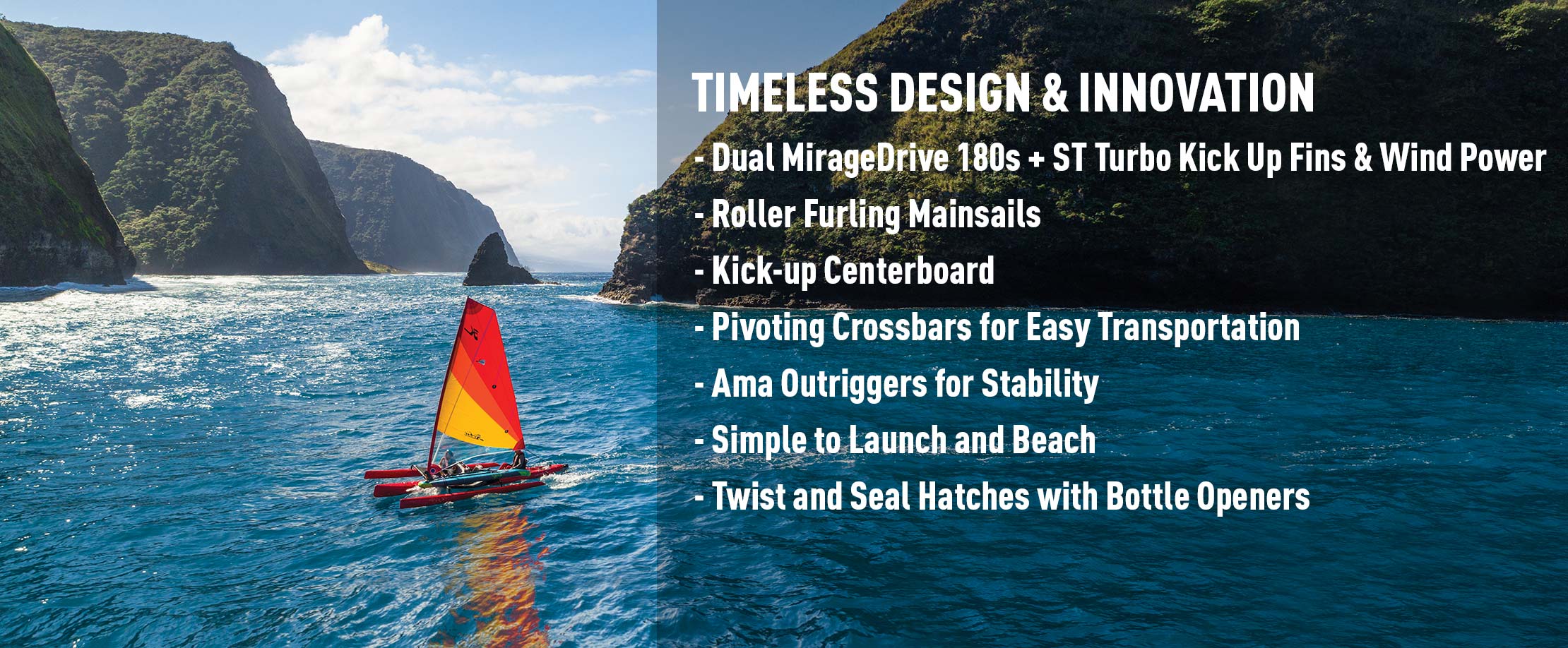 Mirage Tandem Island Features